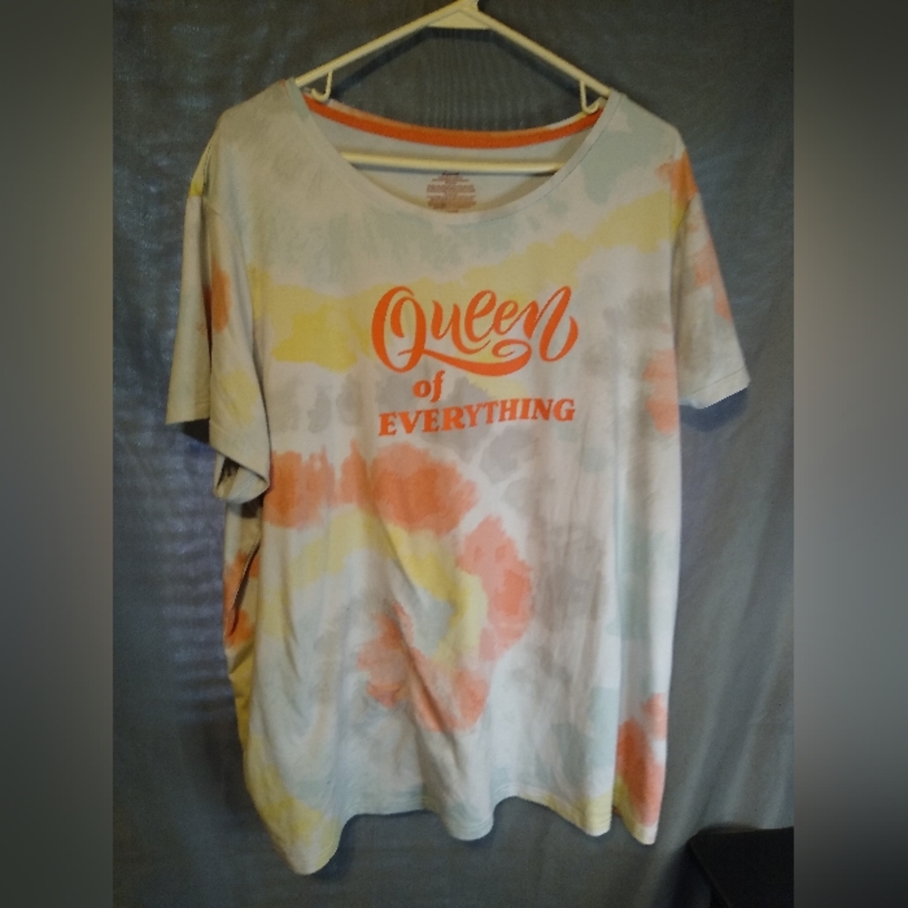 Queen of Everything Tie-Dye pajama set